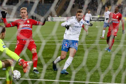IFK Norrköpings Christoffer Nyman gör mål 1-1