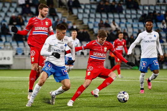 IFK Norrköpings Carl Björk och IFK Göteborgs Gustaf
