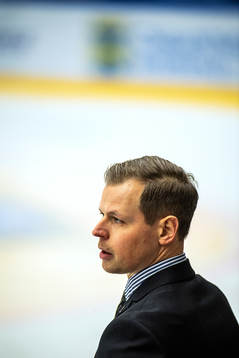 Oskarshamns tränare Martin Filander