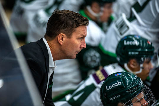Färjestads tränare Johan Pennerborn