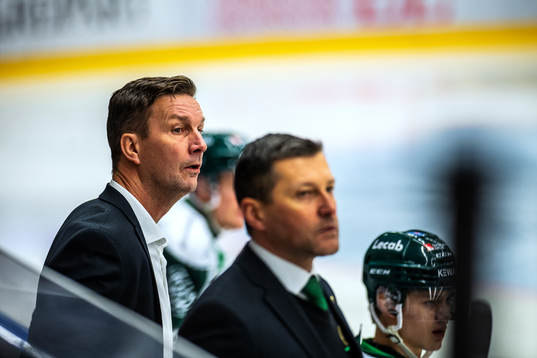 Färjestads tränare Johan Pennerborn