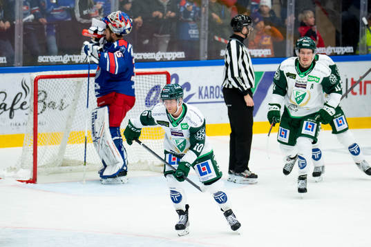 Färjestads Marcus Nilsson jublar