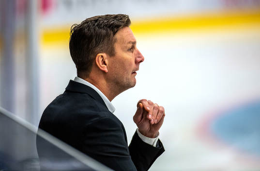 Färjestads tränare Johan Pennerborn