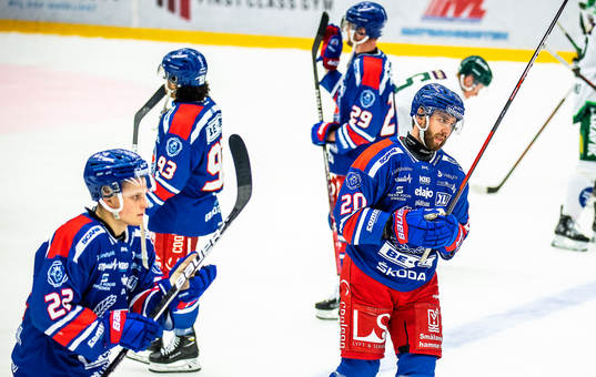 Oskarshamns John Dahlström och Hynek Zohorna deppar
