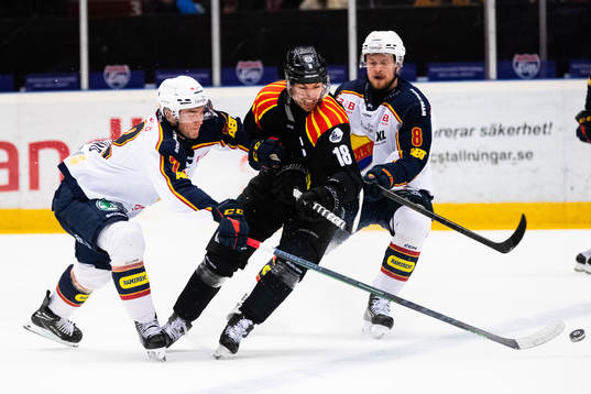 Djurgårdens William Eklund, Linus Arnesson och Brynäs