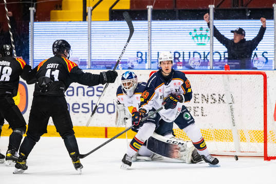 Brynäs Greg Scott jublar