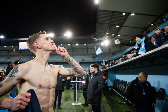 Malmö FFs Sören Rieks jublar