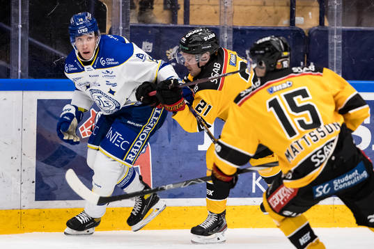 Leksands Max Veronneau och Luleås Juhani Tyrväinen