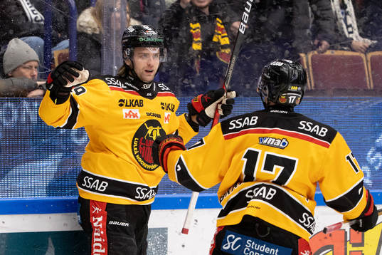 Luleås Pontus Själin jublar