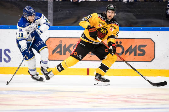 Leksands Justin Kloos och Luleås Pontus Själin
