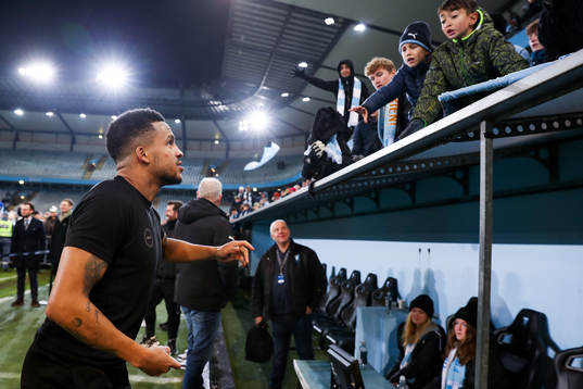 Malmö FFs Martin Olsson jublar