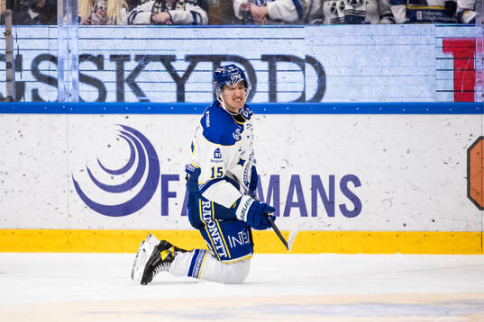 Leksands Max Veronneau deppar