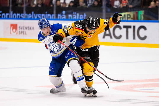 Leksands Calle Själin och Luleås Brendan Shinnimin