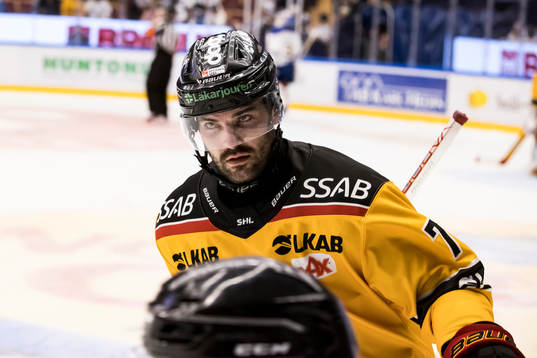 Luleås Linus Fröberg jubel