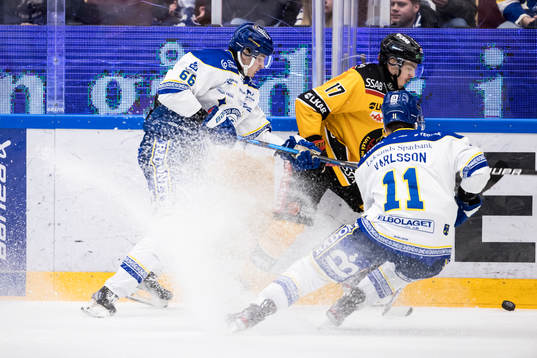 Leksands Nils Åman och Luleås Isac Brännström
