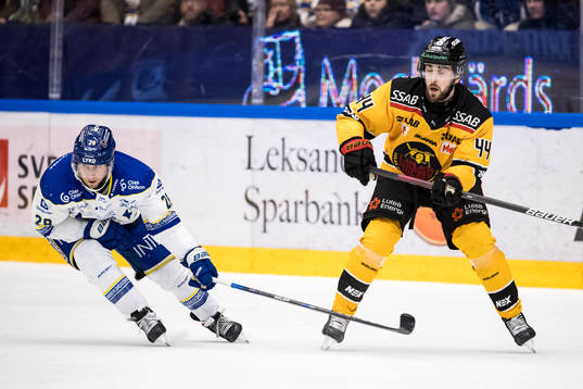 Leksands Justin Kloos och Luleås Jonathan Andersson
