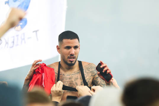 Malmö FFs Sergio Pena jublar