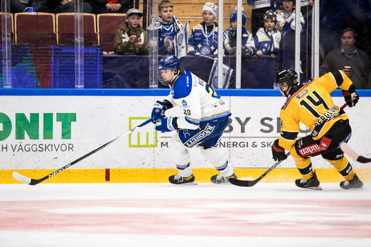Leksands Lian Bichsel och Luleås Jonas Berglund
