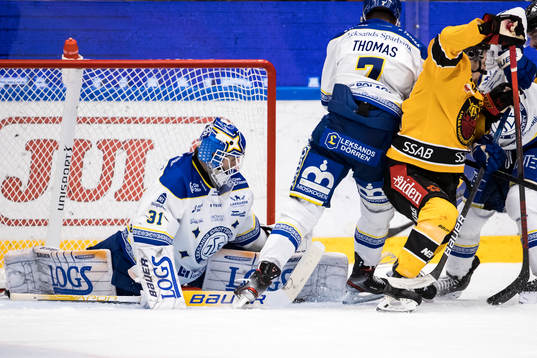 Leksands målvakt Kasimir Kaskisuo