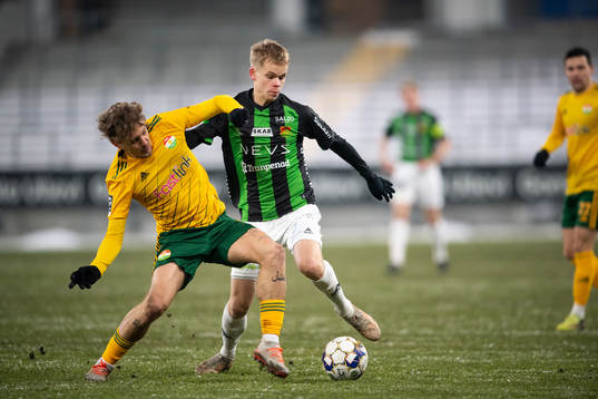 Dalkurds Stefan Wolf och GAIS Viktor Alexandersson