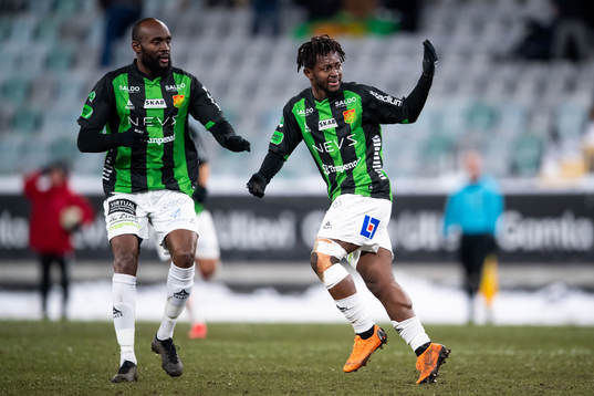 GAIS Michael Kargbo jublar