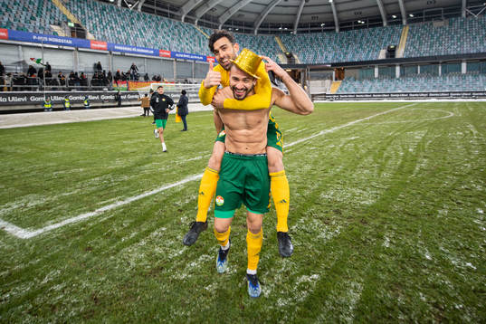 Dalkurds Bakhtiar Rahmani och Fabio De Sousa Silva  och