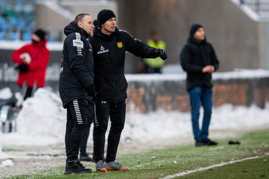 GAIS tränare Fredrik Holmberg