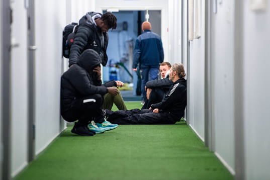 GAIS spelare deppar
