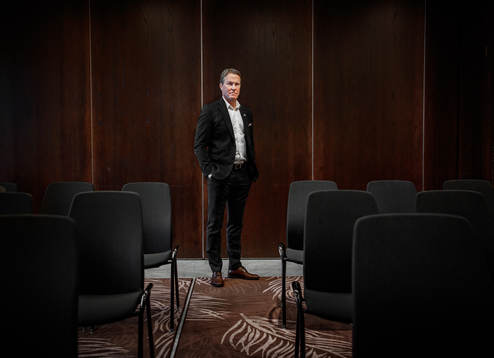 Sveriges förbundskapten Johan Garpenlöv
