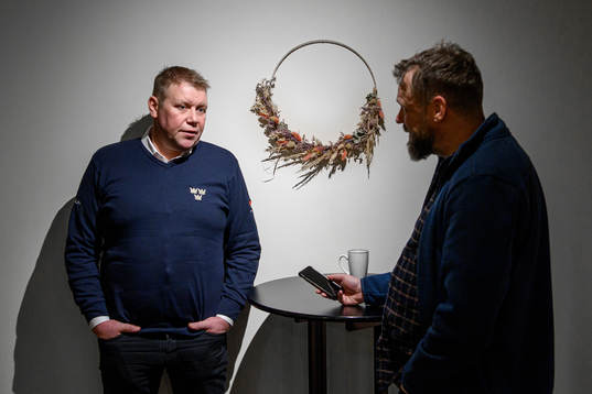Sveriges tävlingschef Olof Östblom