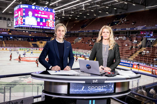 Maria Rooth and Marie Lehmann Swedish Televison