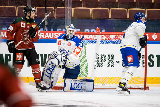 goalkeeper Axel Brage  of Leksand