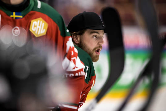 goalkeeper Niklas Rubin  of Frölunda