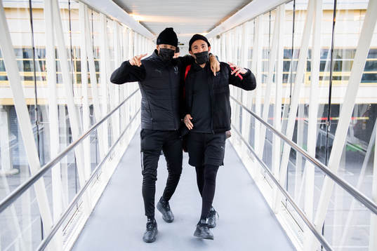 Martin Olsson and Sergio Pena