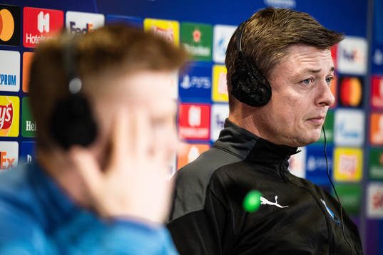 Jon Dahl Tomasson, head coach of Malmö FF