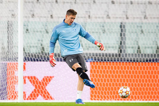 Goalkeeper Johan Dahlin