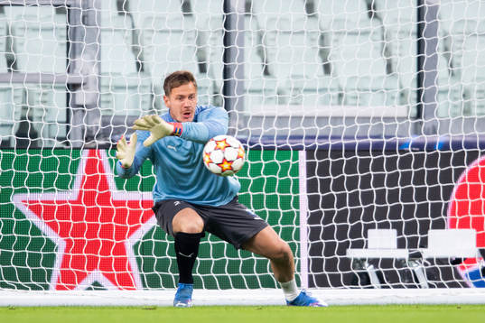 Goalkeeper Johan Dahlin