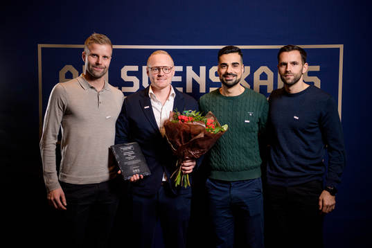 Andreas Persson, Degerfors IF, utsedd till årets domarvän
