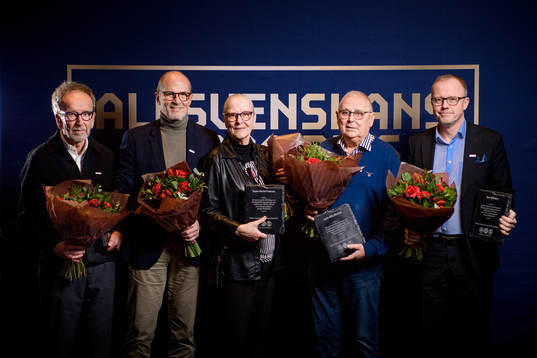 Leif Lindstrand, Lars-Christer Olsson, Rose-Marie Frebran,