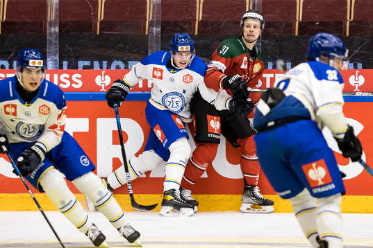 David Rosander of Leksand  and Nicklas Lasu  of Frölunda