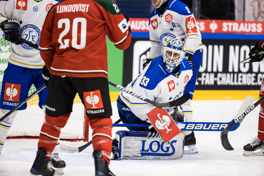 goalkeeper Axel Brage  of Leksand