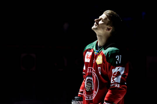 Nicklas Lasu  of Frölunda