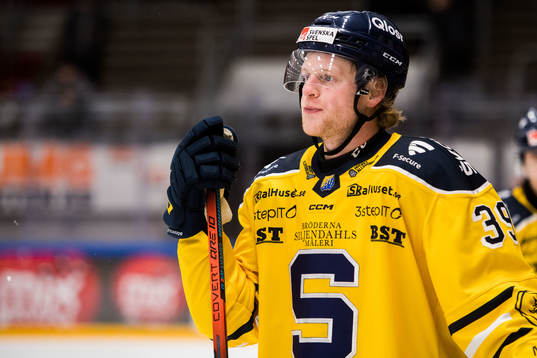 Södertäljes Brett Pollock deppar