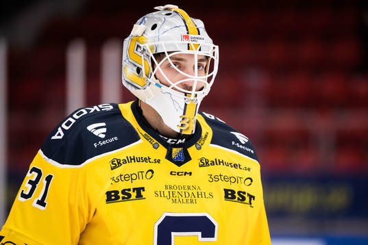 Södertäljes målvakt Nikita Tolopilo