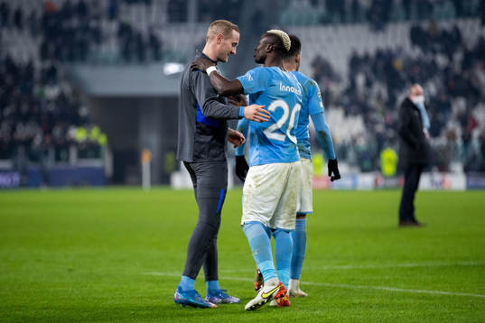 Franz Brorsson and Bonke Innocent