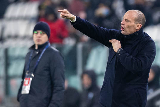 Head coach Massimiliano Allegri of Juventus