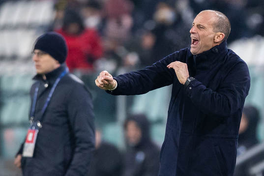 Head coach Massimiliano Allegri of Juventus