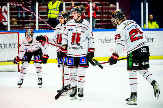 Örebros spelare deppar