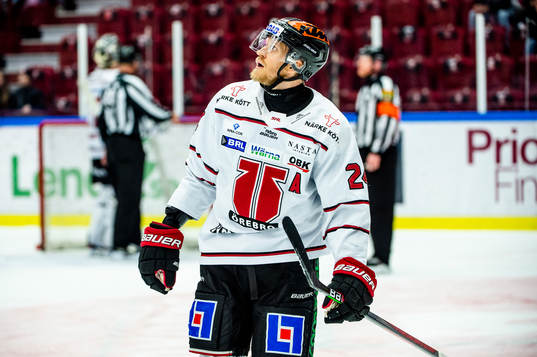 Örebros Jani Lajunen deppar