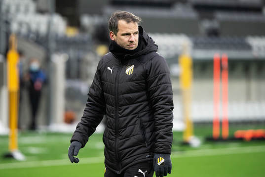 Häckens headcoach Robert Vilahamn